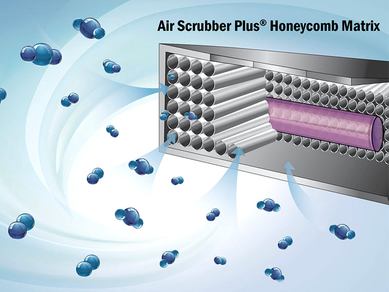 contaminants entering activepure matrix
