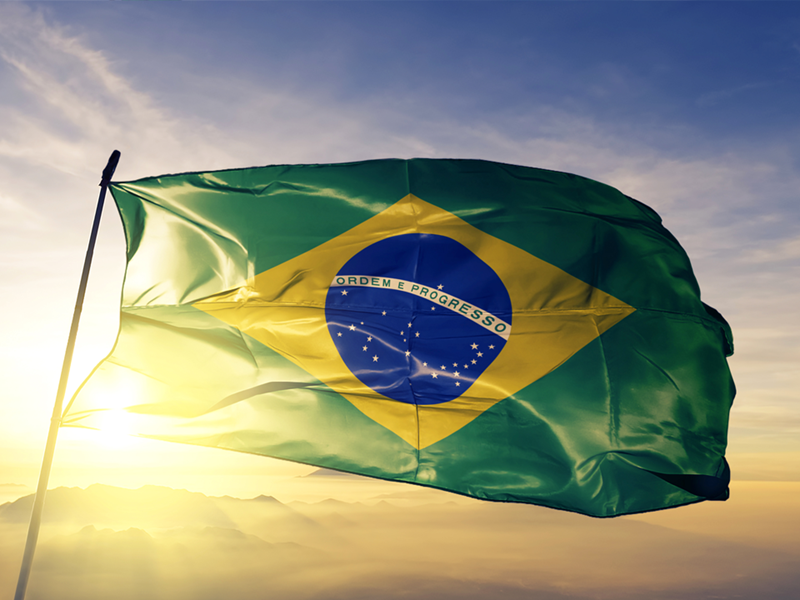 city skyline in Brazil